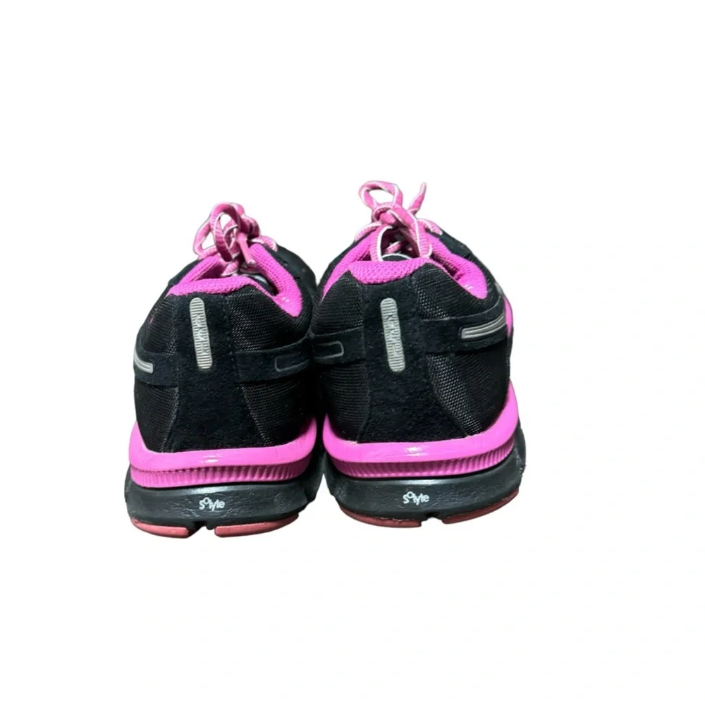 Asics Womens Gel Blur 33 T1H8N Pink Black Running Athletic Shoes Size US 6.5